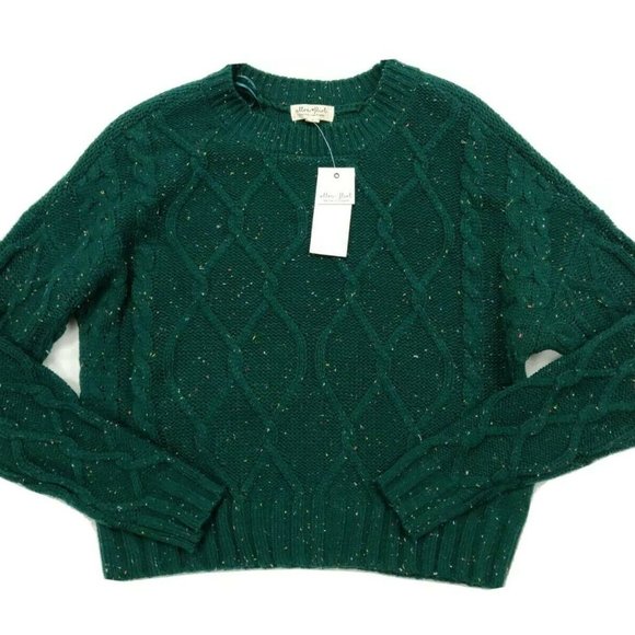 Ultra Flirt Juniors' Cable-Knit Sweater Size Small - Picture 2 of 13